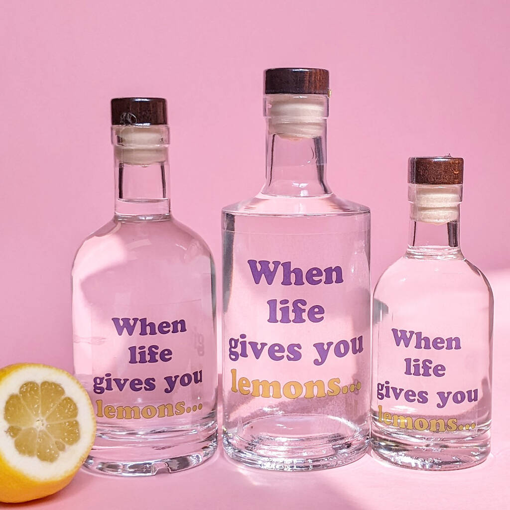 When Life Gives You Lemons London Dry Gin MixPixie