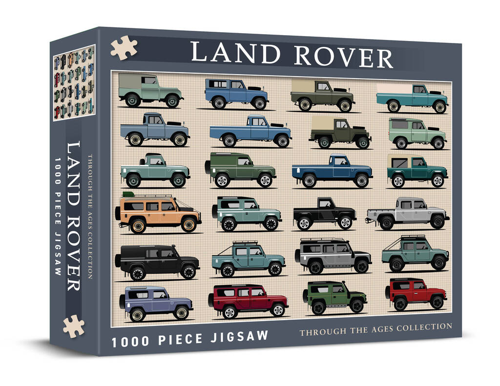 1000 Piece Iconic Land Rover Puzzle MixPixie