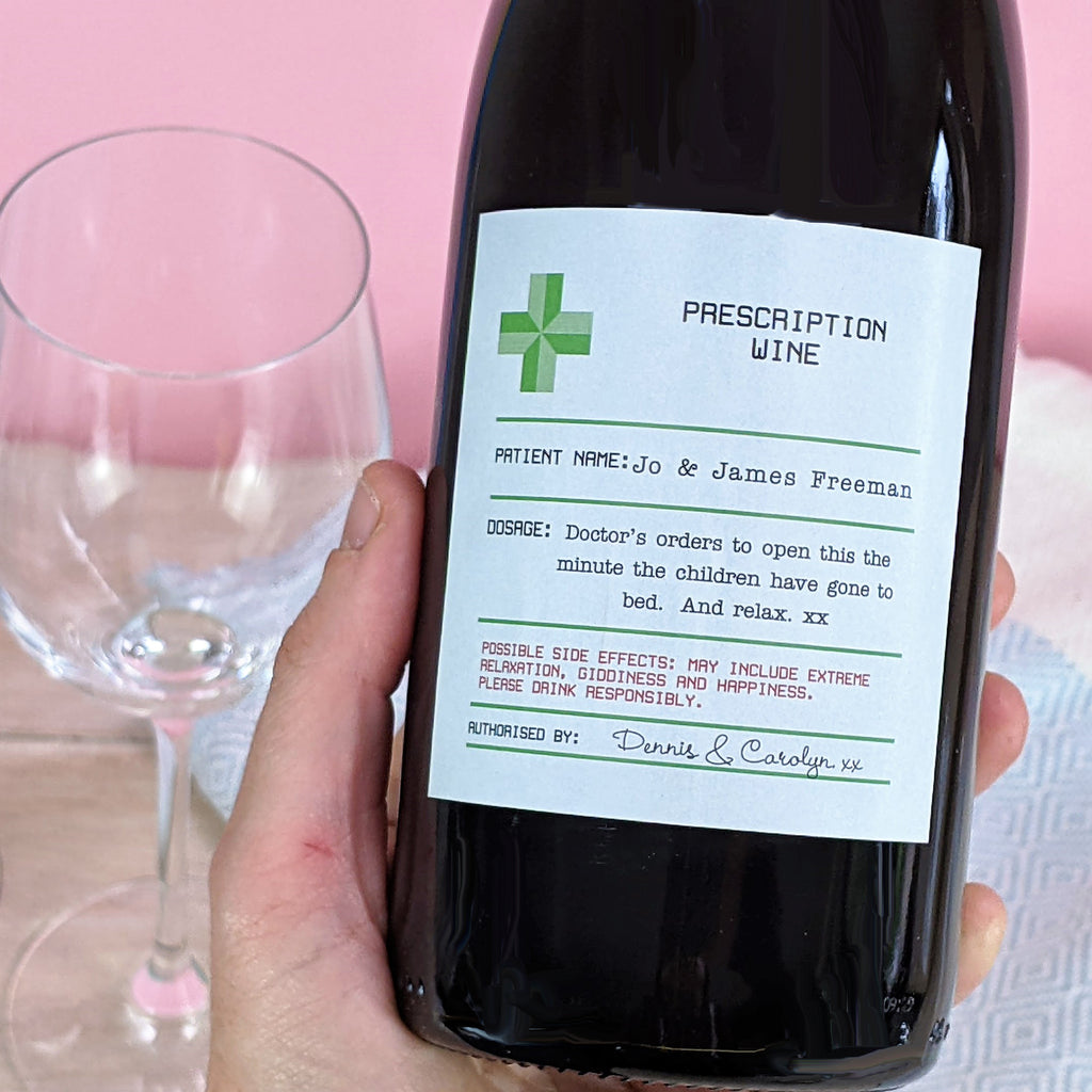 Personalised Prescription Design Wine MixPixie Limited