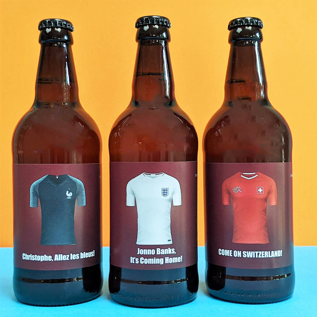 Limited Edition World Cup Personalised Beer MixPixie
