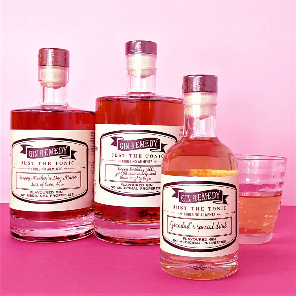 Just The Tonic Personalised Flavoured Gin MixPixie Limited
