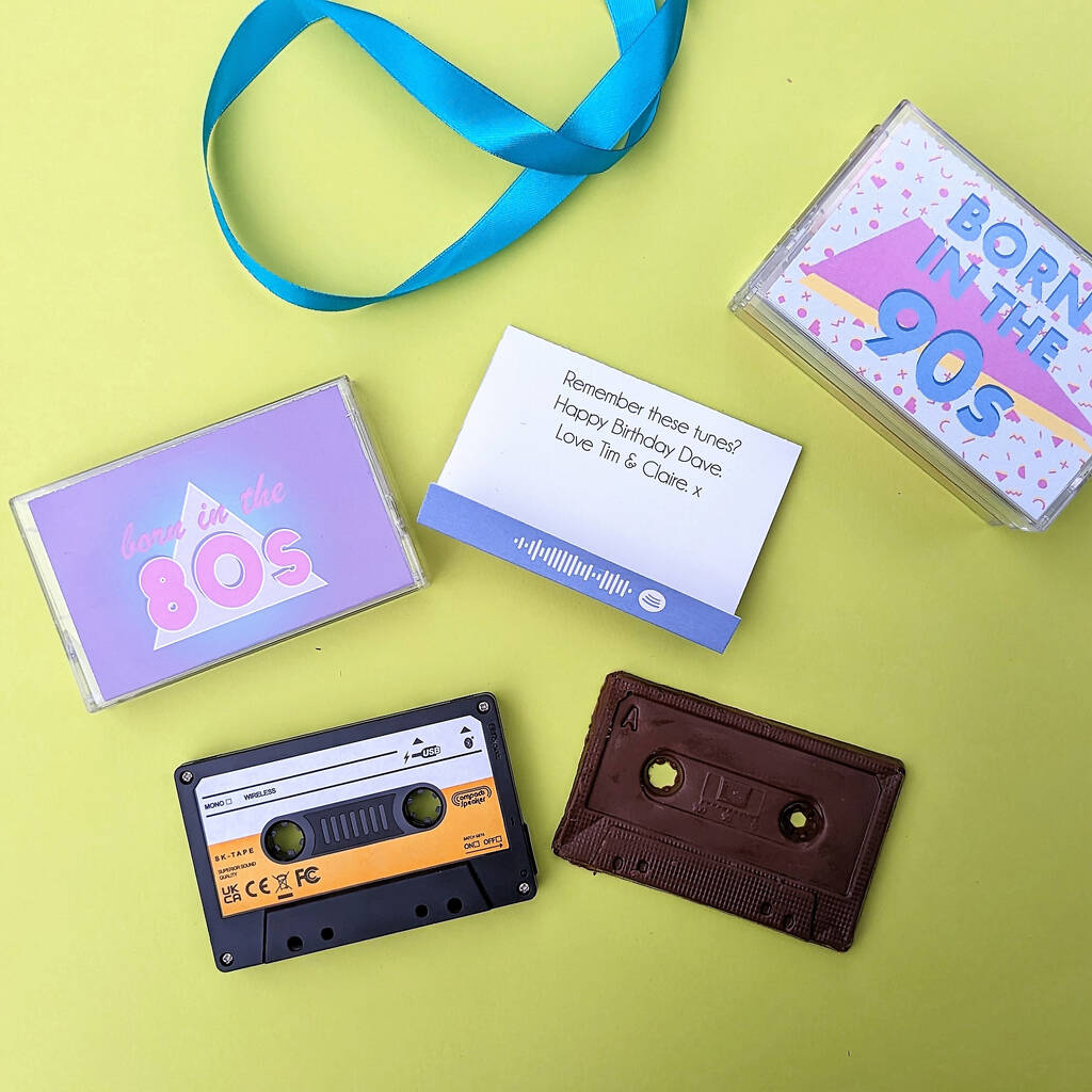 Born In The…Personalised Birthday Mix Tape Playlist MixPixie