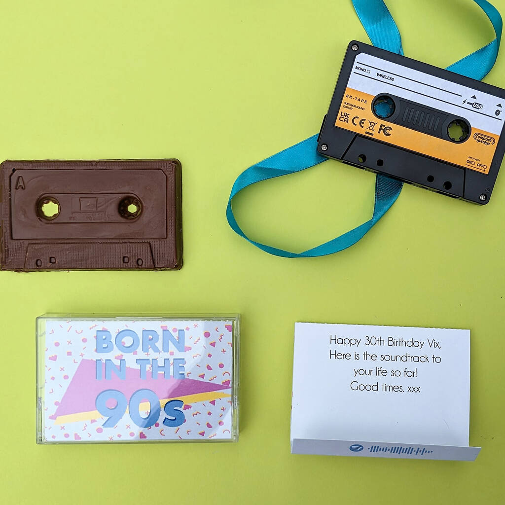 Born In The…Personalised Birthday Mix Tape Playlist MixPixie