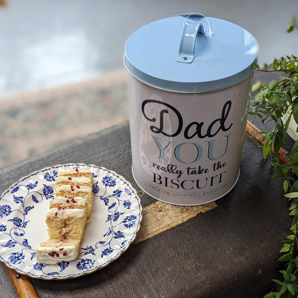 Father's Day Filled Biscuit And Cake Tin For Dad MixPixie