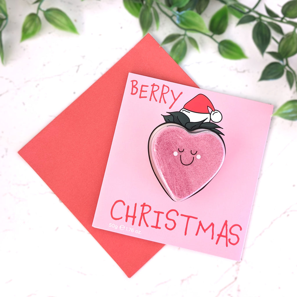 Bath Bomb And Christmas Card Letterbox Gifts MixPixie