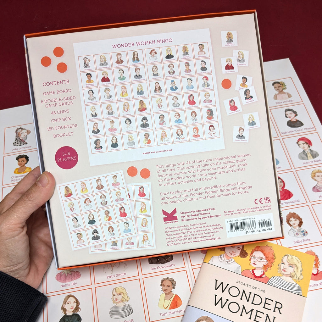 Iconic Wonder Women Deluxe Bingo Game MixPixie