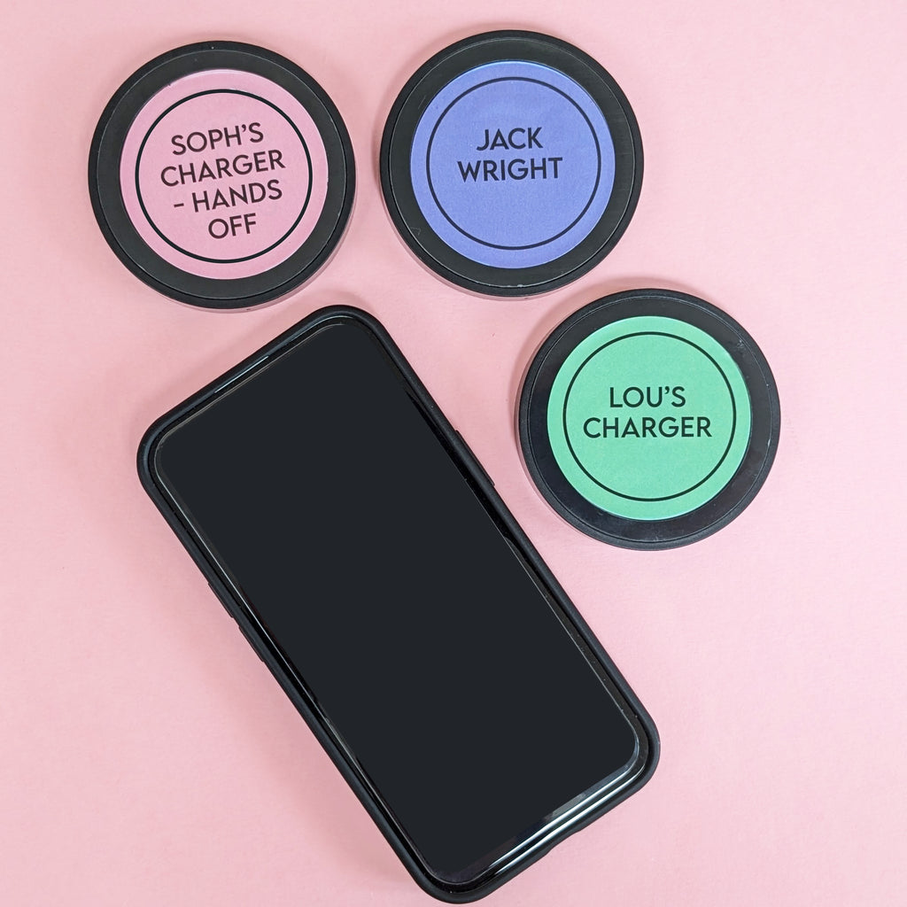 Personalised Any Text Wireless Phone Charger MixPixie