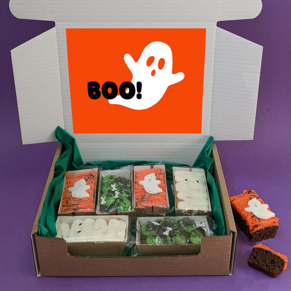 Halloween Hand Decorated Cakes Gift Box MixPixie