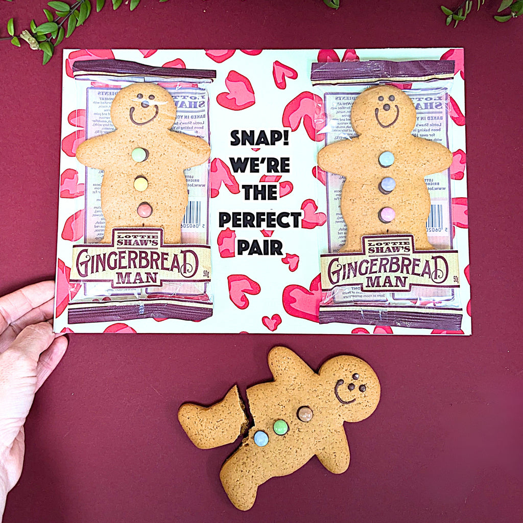 Large Gingerbread Men Valentine's Day Cards (Copy) MixPixie