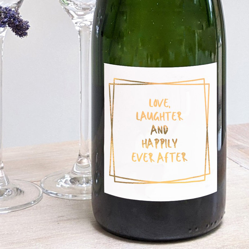 Personalised Wedding And Anniversary Prosecco Champagne MixPixie