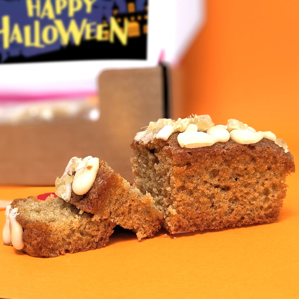 Halloween Six Mini Loaf Cakes Gift Box MixPixie