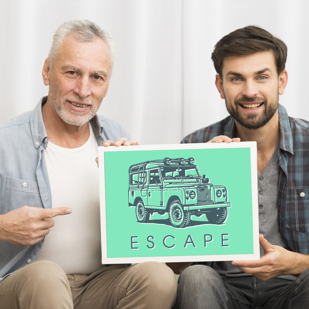 Escape Land Rover Print (Copy) MixPixie