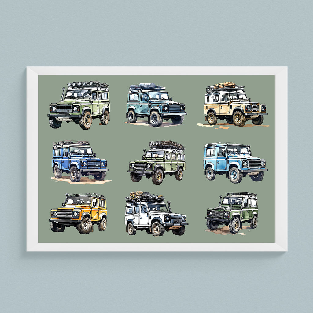 Escape Land Rover Print (Copy) MixPixie