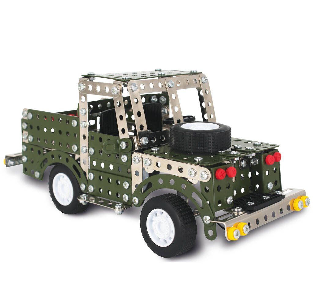 Make Your Own Land Rover Metal Construction Set MixPixie