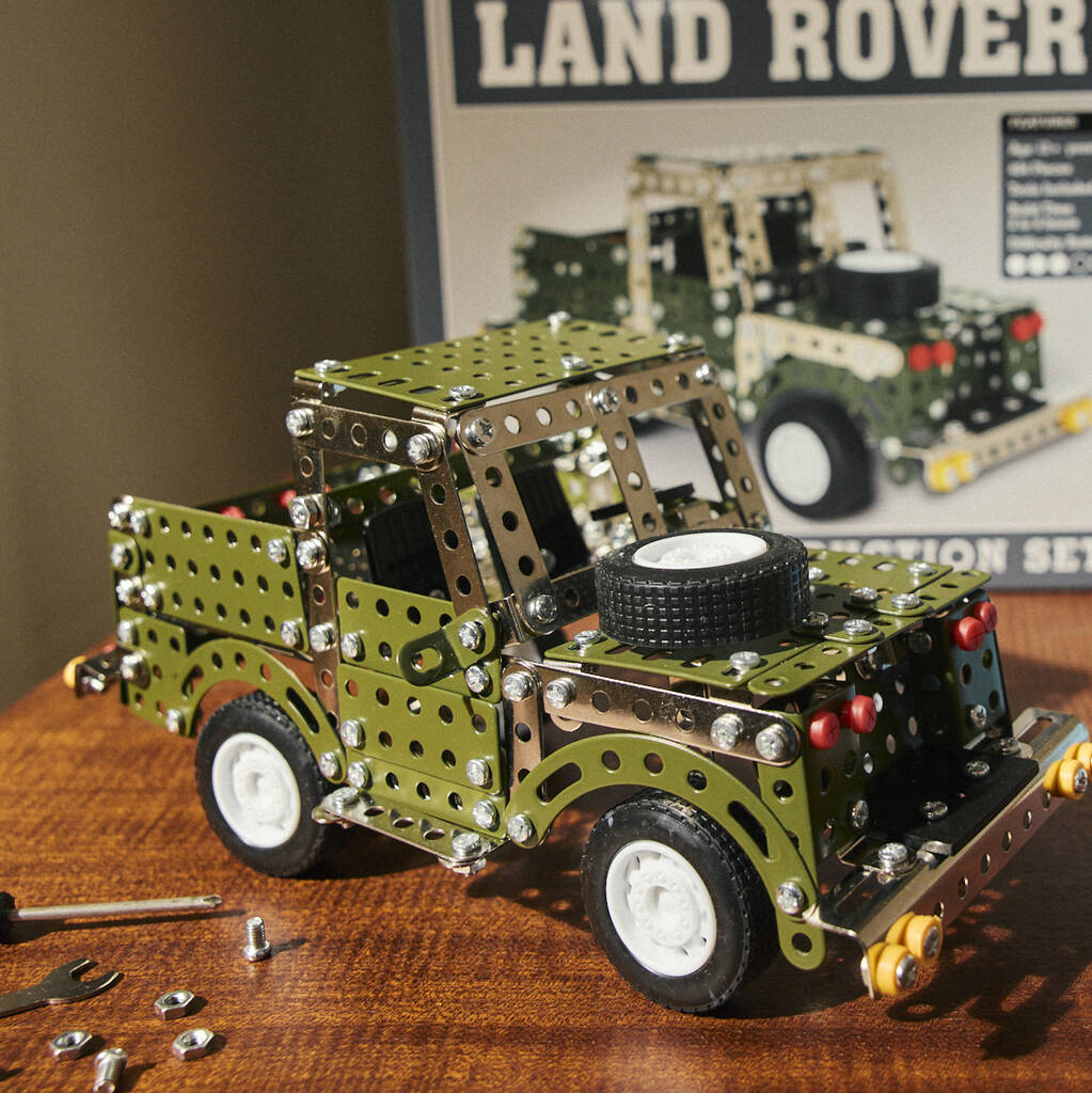 Make Your Own Land Rover Metal Construction Set MixPixie