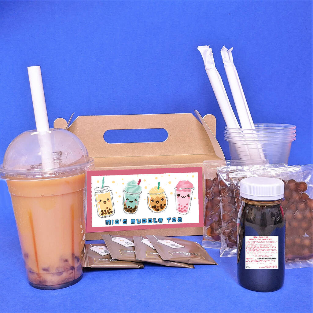 Personalised Brown Sugar Bubble Tea Kit MixPixie