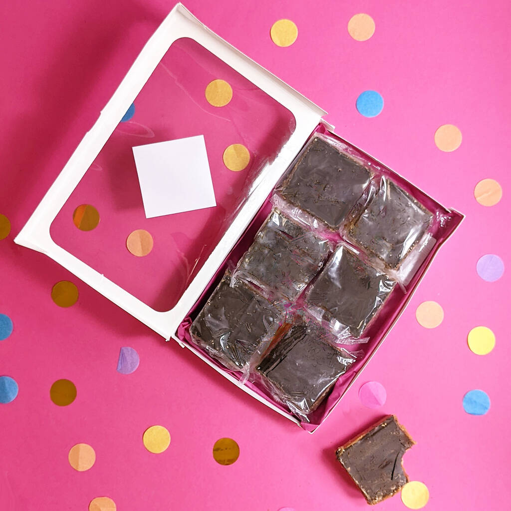 Personalised Mother's Day Gooey Brownies Gift Box MixPixie