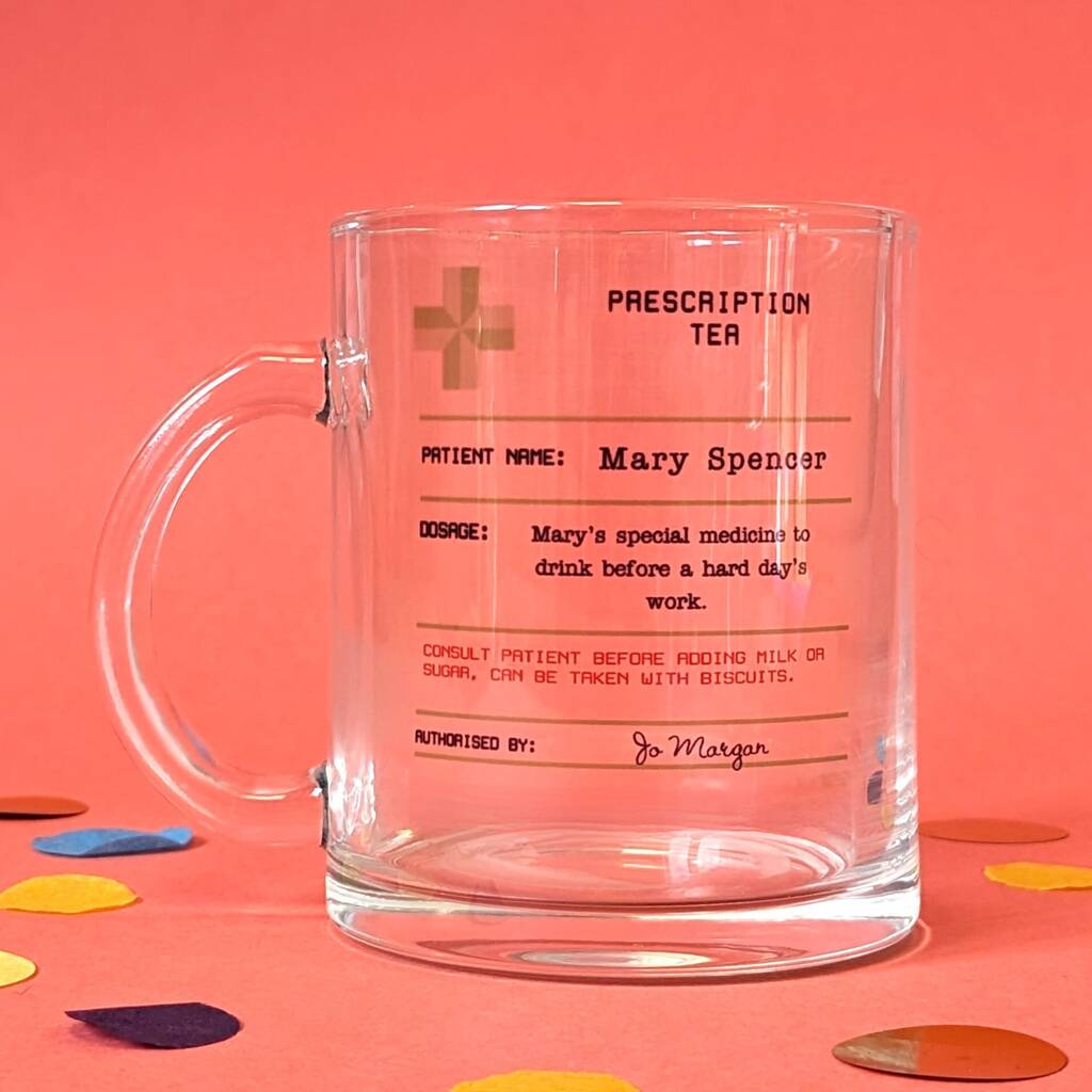 Personalised Prescription Mug MixPixie