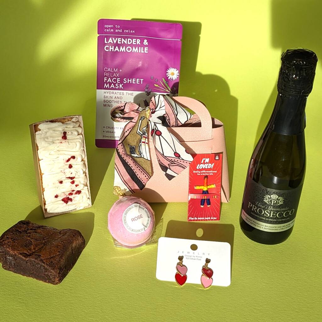 Mother's Day Gift Food, Drink And Spa Gift Set MixPixie