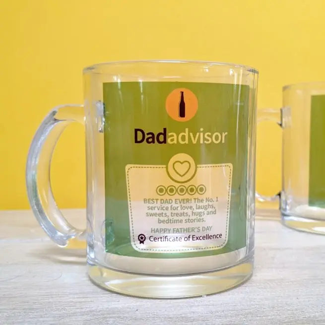Dad Review Father's Day Mug MixPixie Limited