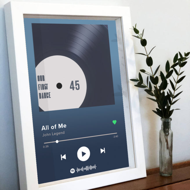 Personalised Spotify Print MixPixie Limited