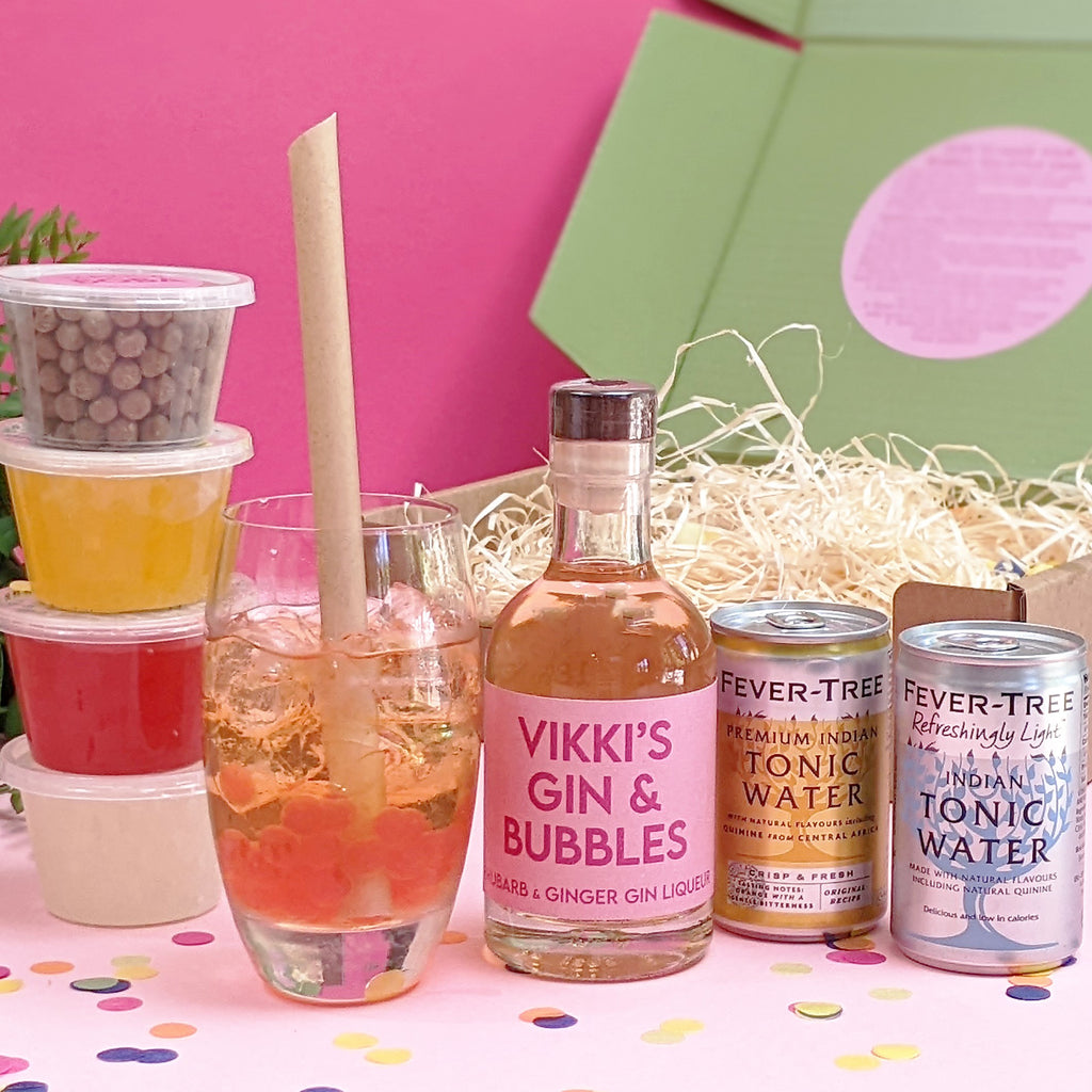 Personalised Bubble Tea Gin And Tonic MixPixie Limited