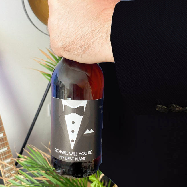 Personalised Groomsmen Craft Beer And Playlist MixPixie Limited