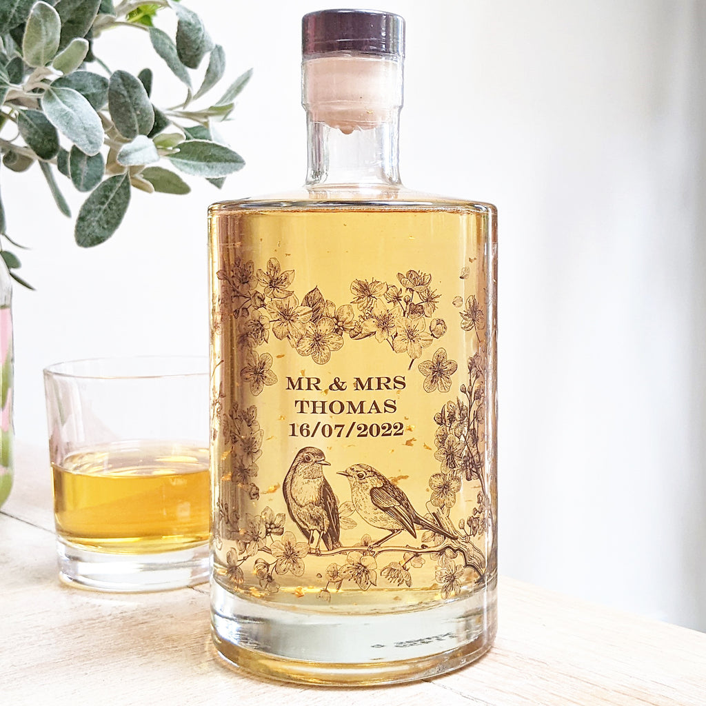 Personalised Sparkly Golden Gin MixPixie Limited