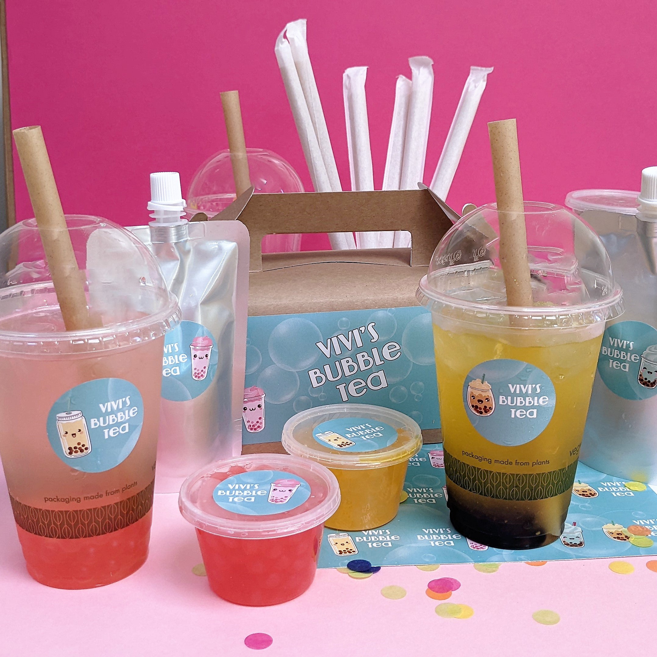 Personalised Love Bubble Tea Kit By MixPixie