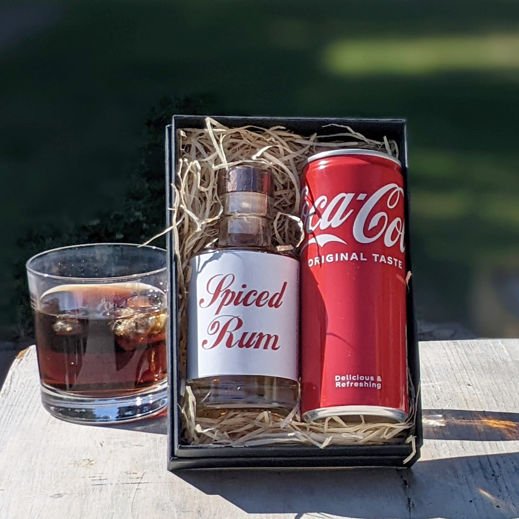 Personalised Rum And Coke Gift Box MixPixie