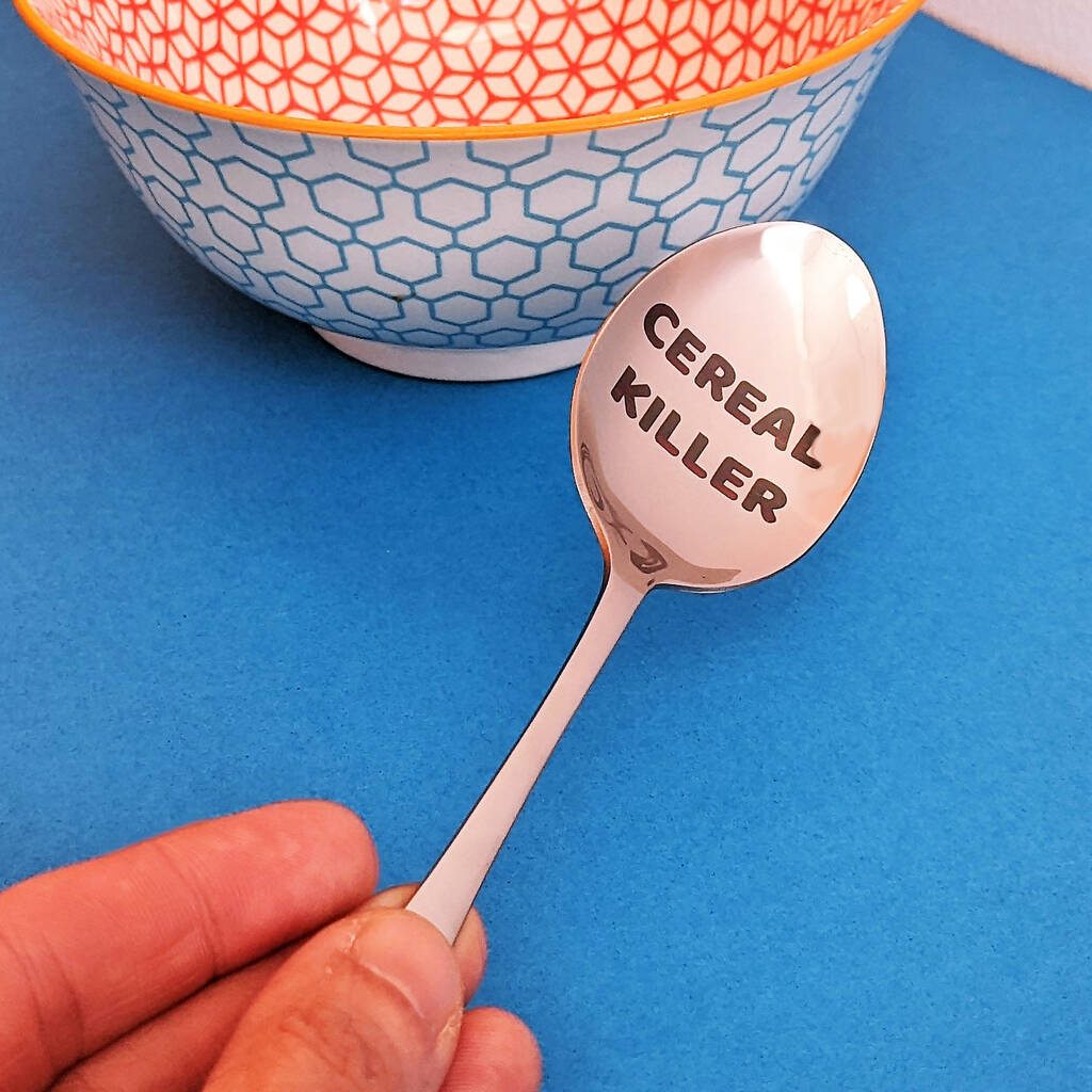 Cereal Killer Stainless Steel Spoon MixPixie