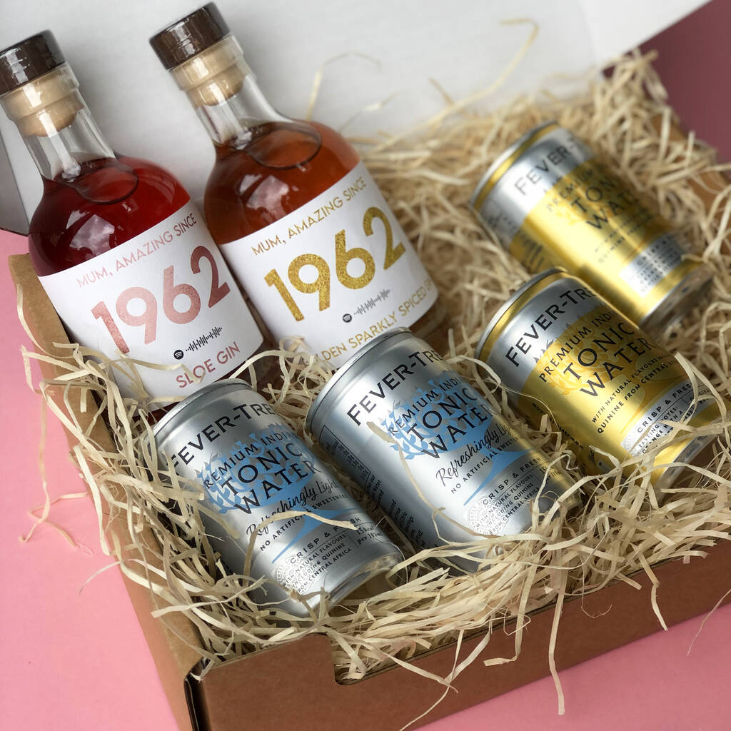 Personalised Gin And Tonic Gift Set MixPixie Limited