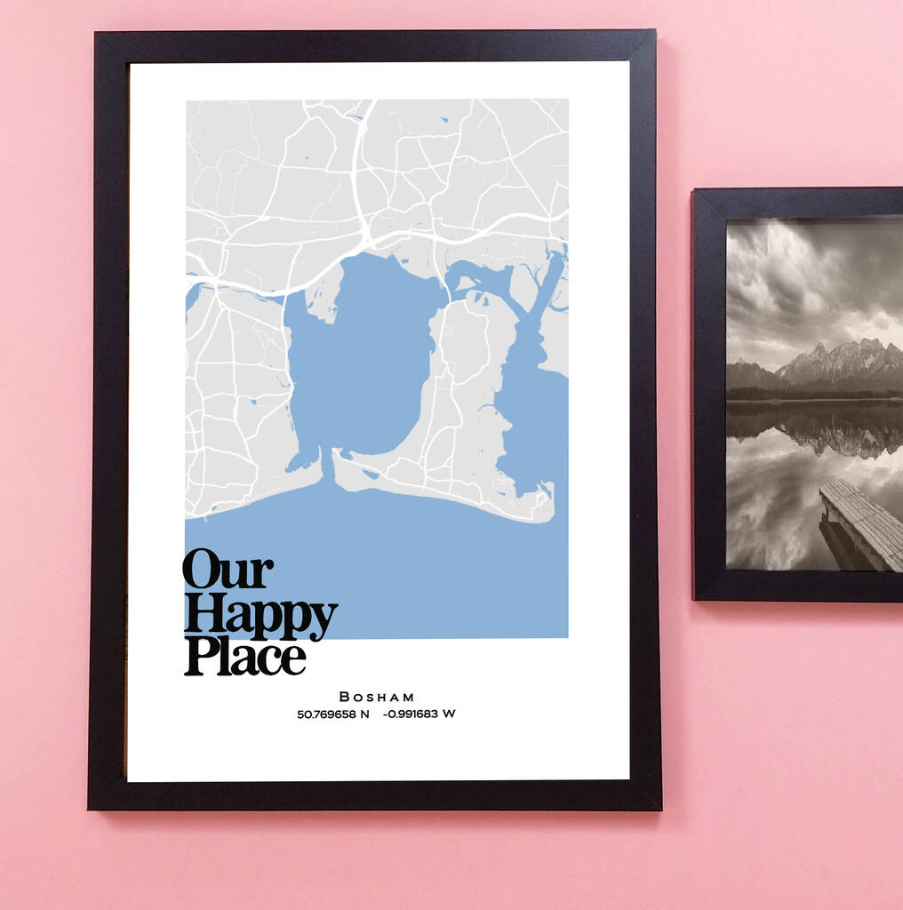 Personalised Map Of Your Favourite Place MixPixie