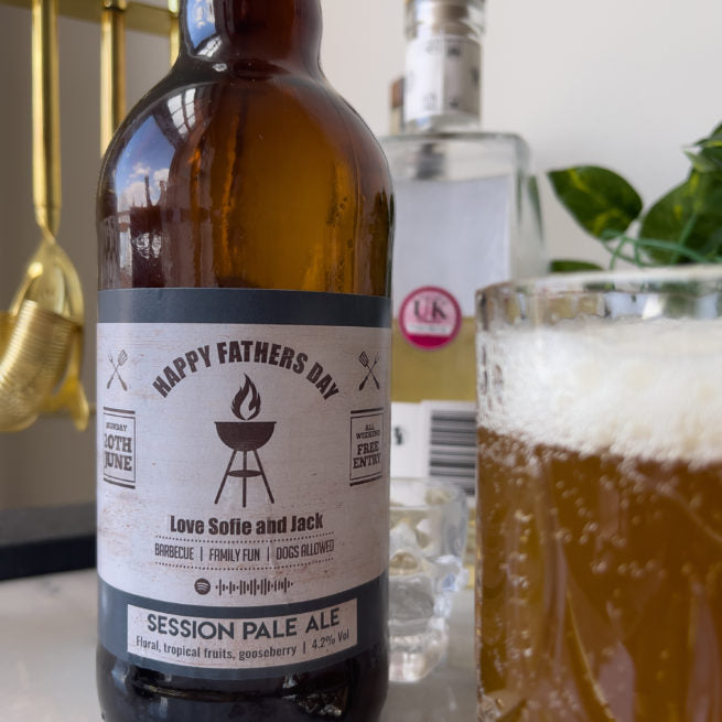 Personalised Father’s Day Craft Beer And Playlist MixPixie Limited