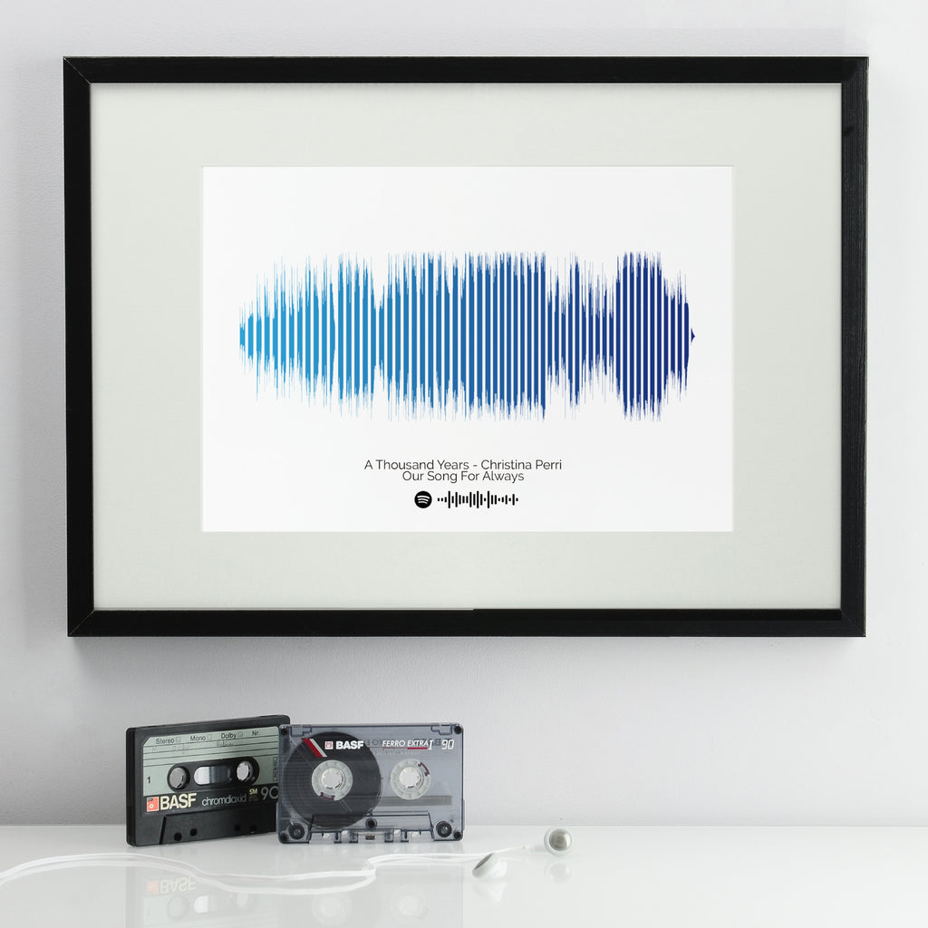 Personalised Sound Wave Art You Can Hear MixPixie Limited