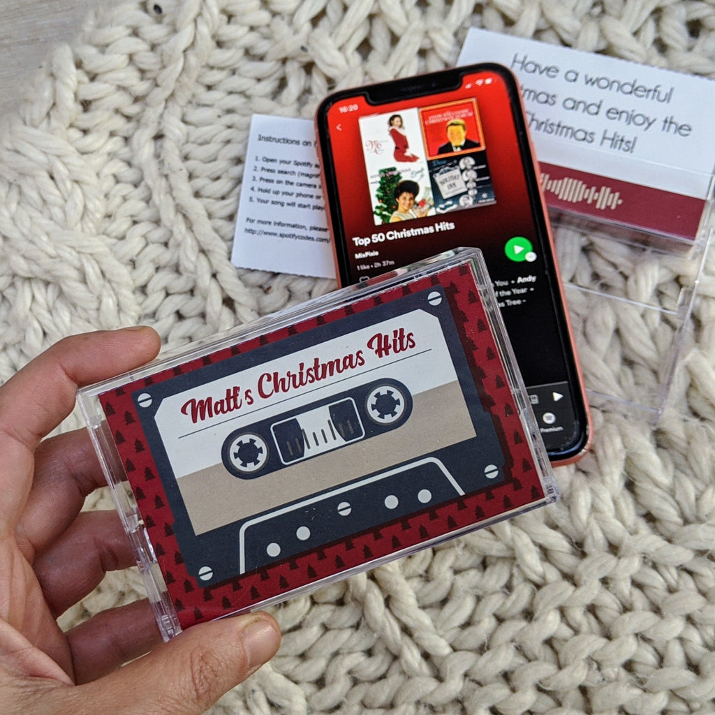 Personalised Christmas Mix Tape Spotify Playlist MixPixie Limited